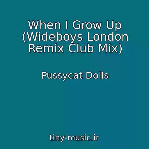 کاور آهنگ When I Grow Up (Wideboys London Remix Club Mix) از Pussycat Dolls