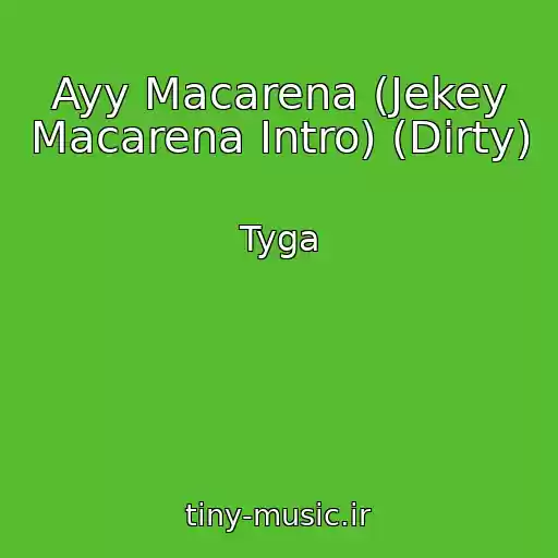 کاور آهنگ Ayy Macarena (Jekey Macarena Intro) (Dirty) از Tyga