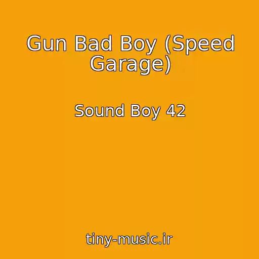 کاور آهنگ Gun Bad Boy (Speed Garage) از Sound Boy 42