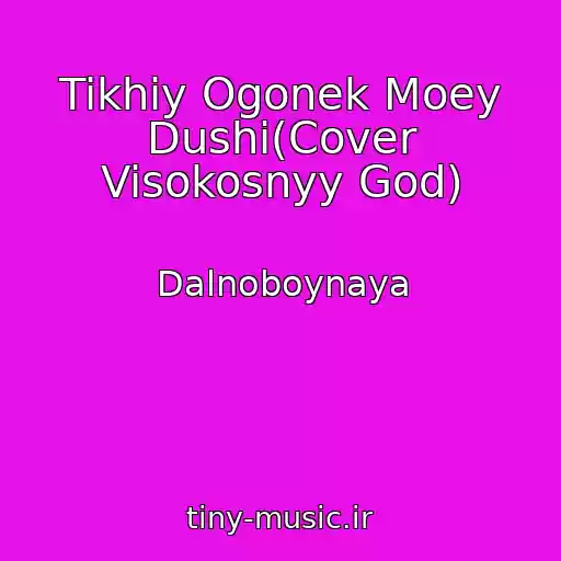 کاور آهنگ Tikhiy Ogonek Moey Dushi(Cover Visokosnyy God) از Dalnoboynaya