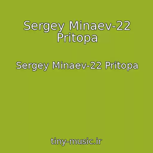 کاور آهنگ Sergey Minaev-22 Pritopa از Sergey Minaev-22 Pritopa