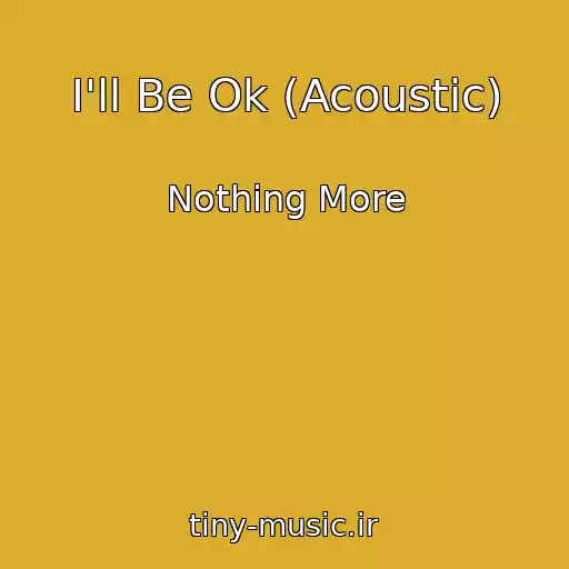 کاور آهنگ I'll Be Ok (Acoustic) از Nothing More