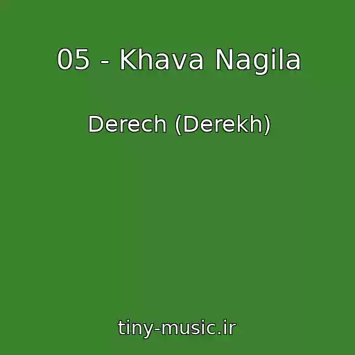 کاور آهنگ 05 - Khava Nagila از Derech (Derekh)