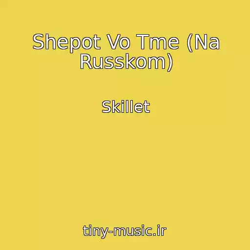 کاور آهنگ Shepot Vo Tme (Na Russkom) از Skillet