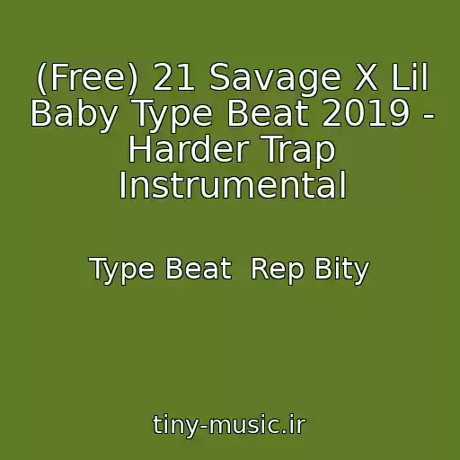 کاور آهنگ (Free) 21 Savage X Lil Baby Type Beat 2019 - Harder Trap Instrumental از Type Beat  Rep Bity