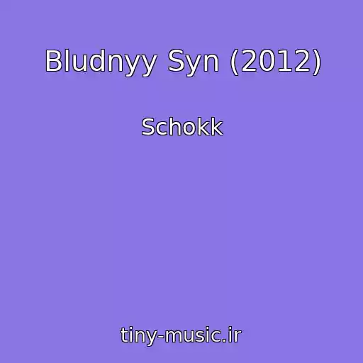 کاور آهنگ Bludnyy Syn (2012) از Schokk