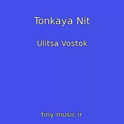 کاور آهنگ Tonkaya Nit از Ulitsa Vostok