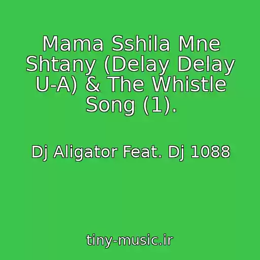 کاور آهنگ Mama Sshila Mne Shtany (Delay Delay U-A) & The Whistle Song (1). از Dj Aligator Feat. Dj 1088