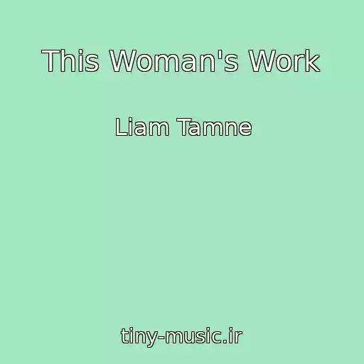 کاور آهنگ This Woman's Work از Liam Tamne