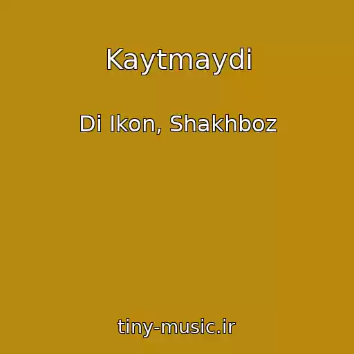 کاور آهنگ Kaytmaydi از Di Ikon, Shakhboz