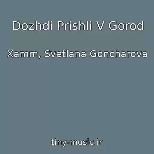 کاور آهنگ Dozhdi Prishli V Gorod از Xamm, Svetlana Goncharova