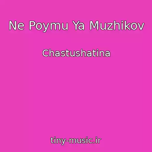 کاور آهنگ Ne Poymu Ya Muzhikov از Chastushatina