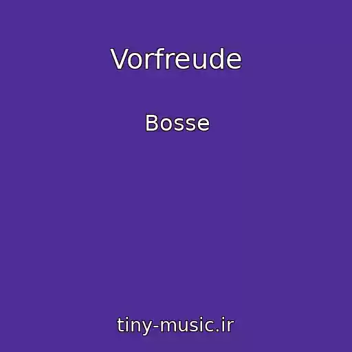 کاور آهنگ Vorfreude از Bosse