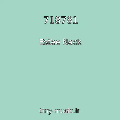 کاور آهنگ 718781 از Estee Nack