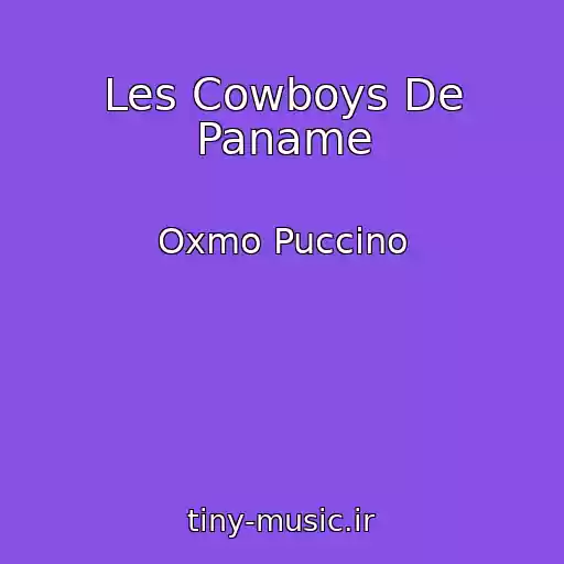 کاور آهنگ Les Cowboys De Paname از Oxmo Puccino