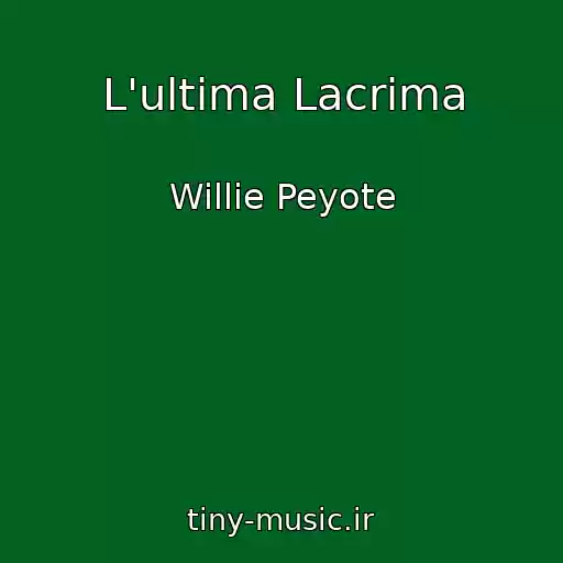 کاور آهنگ L'ultima Lacrima از Willie Peyote