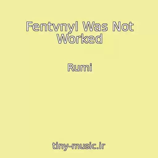 کاور آهنگ Fentvnyl Was Not Worked از Rumi