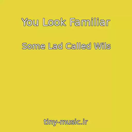 کاور آهنگ You Look Familiar از Some Lad Called Wils