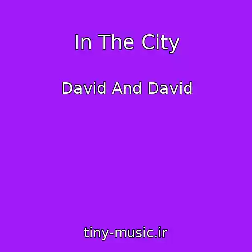 کاور آهنگ In The City از David And David
