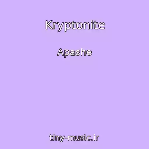 کاور آهنگ Kryptonite از Apashe