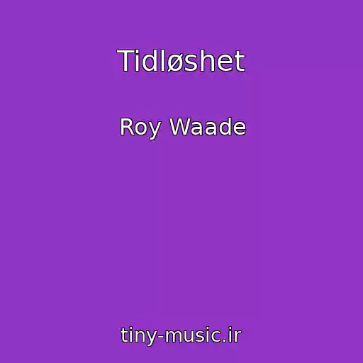 کاور آهنگ Tidløshet از Roy Waade