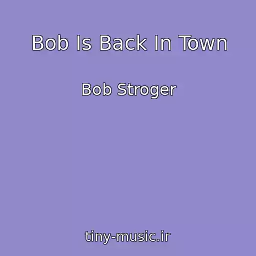 کاور آهنگ Bob Is Back In Town از Bob Stroger