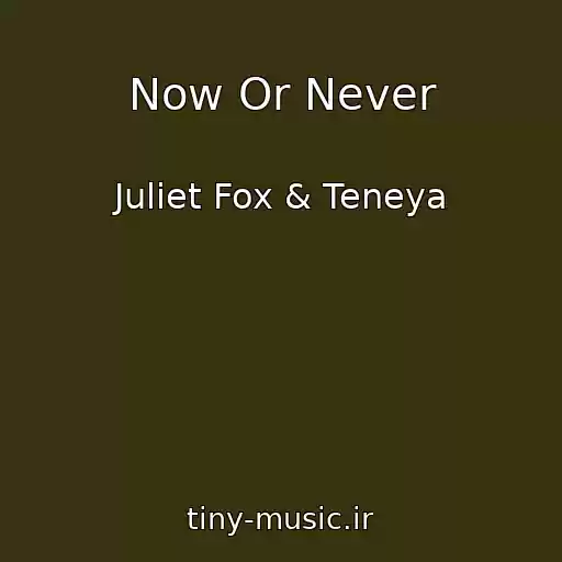 کاور آهنگ Now Or Never از Juliet Fox & Teneya