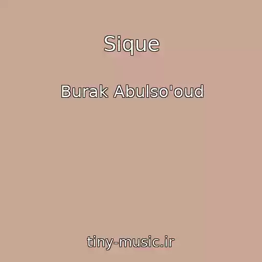 کاور آهنگ Sique از Burak Abulso'oud