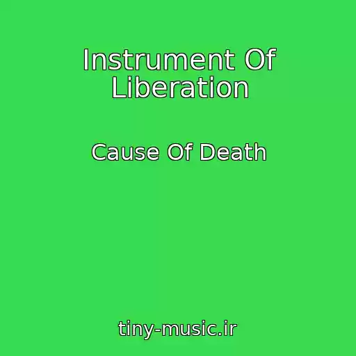 کاور آهنگ Instrument Of Liberation از Cause Of Death