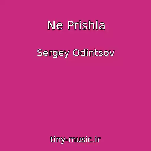 کاور آهنگ Ne Prishla از Sergey Odintsov