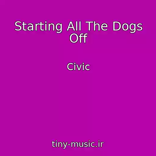 کاور آهنگ Starting All The Dogs Off از Civic