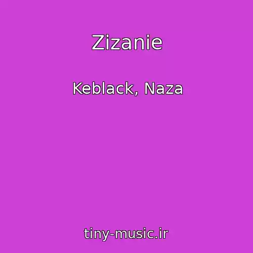 کاور آهنگ Zizanie از Keblack, Naza