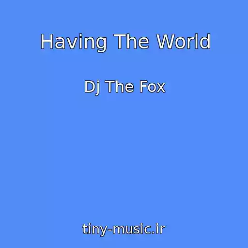کاور آهنگ Having The World از Dj The Fox