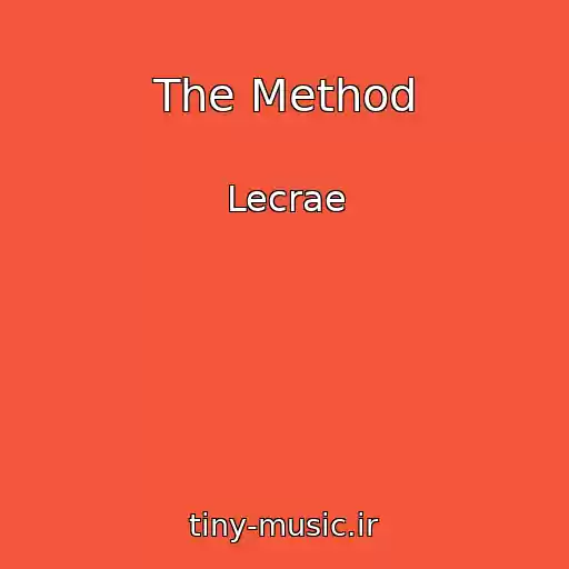کاور آهنگ The Method از Lecrae