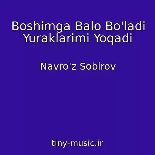 کاور آهنگ Boshimga Balo Bo'ladi Yuraklarimi Yoqadi از Navro'z Sobirov