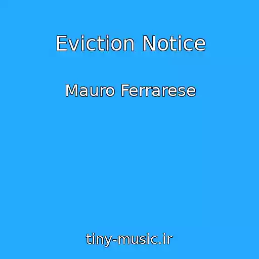 کاور آهنگ Eviction Notice از Mauro Ferrarese