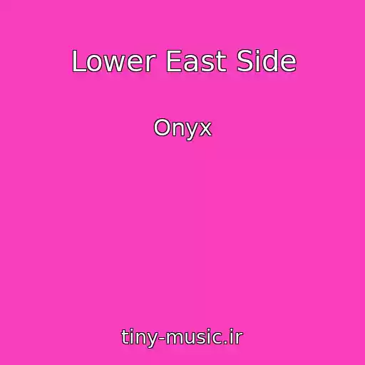 کاور آهنگ Lower East Side از Onyx