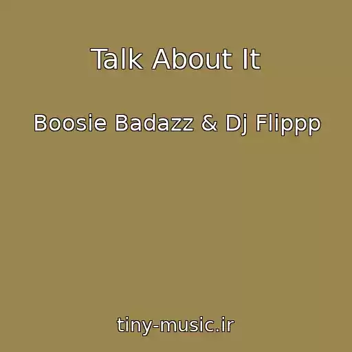 کاور آهنگ Talk About It از Boosie Badazz & Dj Flippp