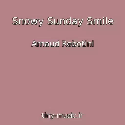 کاور آهنگ Snowy Sunday Smile از Arnaud Rebotini