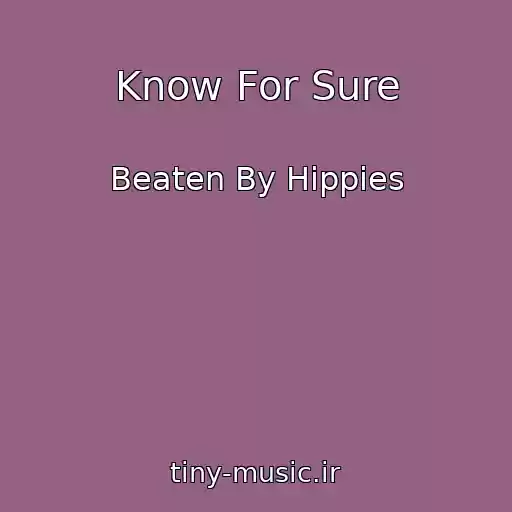کاور آهنگ Know For Sure از Beaten By Hippies