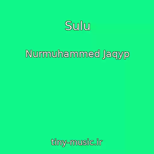 کاور آهنگ Sulu از Nurmuhammed Jaqyp