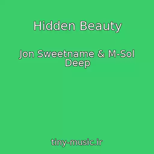 کاور آهنگ Hidden Beauty از Jon Sweetname & M-Sol Deep