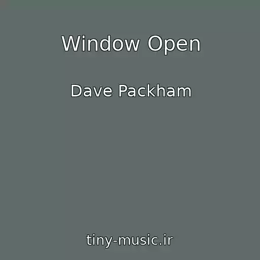 کاور آهنگ Window Open از Dave Packham