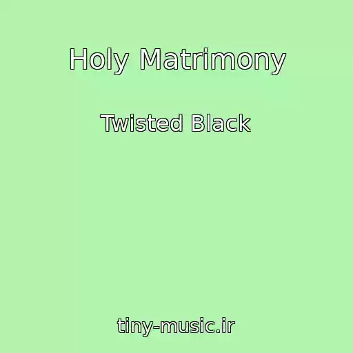 کاور آهنگ Holy Matrimony از Twisted Black