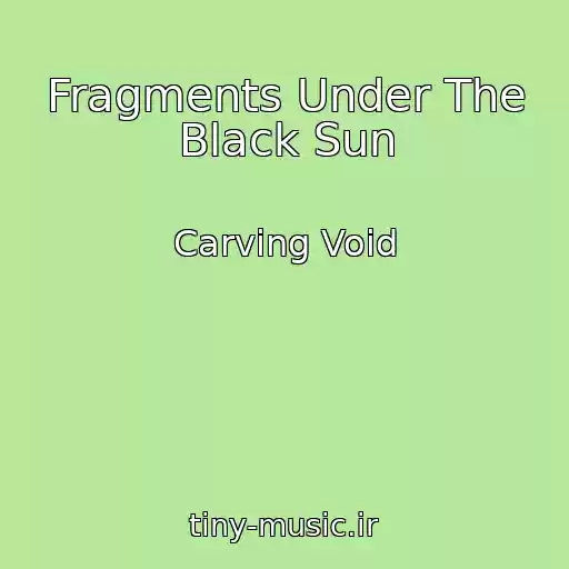 کاور آهنگ Fragments Under The Black Sun از Carving Void