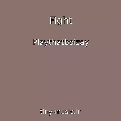 کاور آهنگ Fight از Playthatboizay