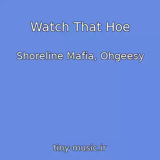 کاور آهنگ Watch That Hoe از Shoreline Mafia, Ohgeesy