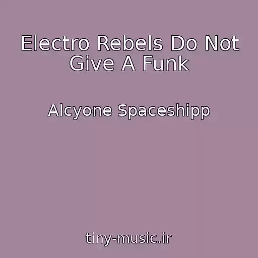 کاور آهنگ Electro Rebels Do Not Give A Funk از Alcyone Spaceshipp