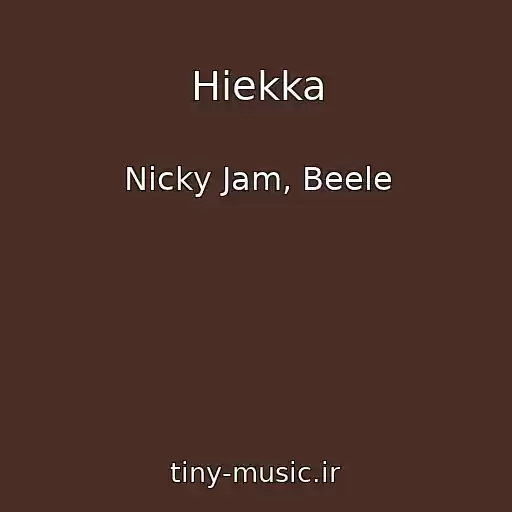 کاور آهنگ Hiekka از Nicky Jam, Beele