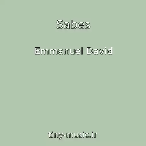 کاور آهنگ Sabes از Emmanuel David